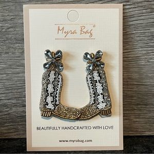NEW! MYRA BAG COWGIRL DELIGHT BOOT EARRINGS